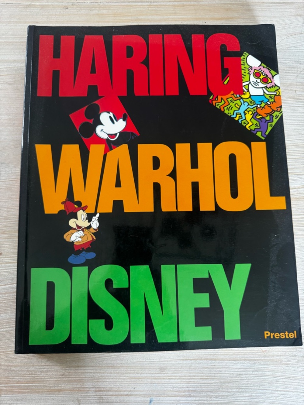 Keith Haring, Andy Warhol, and Walt Disney